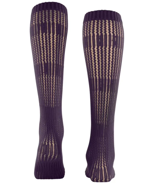 FALKE Harmonize 40 DEN dames kniekousen, paars (wine berry)