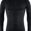 FALKE heren lange mouw shirt Maximum Warm, thermoshirt, zwart (black)