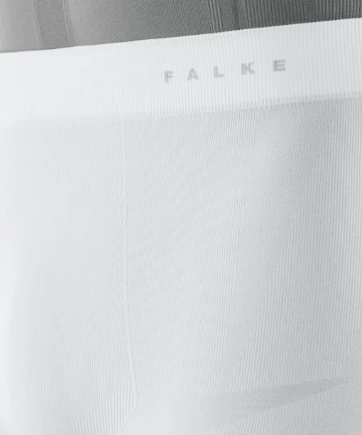 FALKE heren short tights Warm, thermobroek, wit (white)