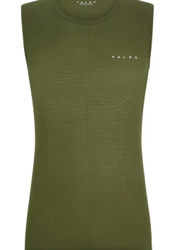 FALKE heren singlet Ultralight Cool, thermoshirt, groen (herb)