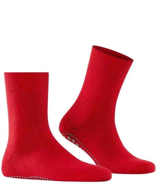 FALKE Homepads herensokken, rood (scarlet)