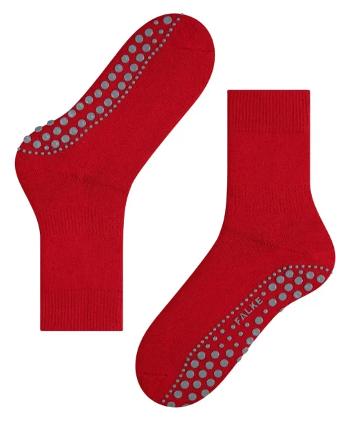 FALKE Homepads herensokken, rood (scarlet)
