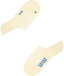 FALKE Keep Warm invisible unisex sokken, wit (off-white)