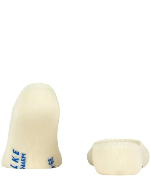FALKE Keep Warm invisible unisex sokken, wit (off-white)