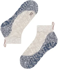 FALKE Lodge Homepads heren huissokken (laag model), grijs (light grey)