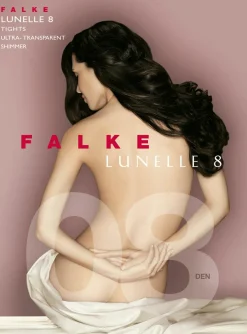 FALKE Lunelle 8 DEN dames panty, black