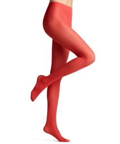 FALKE Matt Deluxe 30 DEN dames panty, scarlet