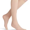 FALKE Matt Deluxe 20 DEN dames kniekousen, beige (crystal)