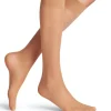 FALKE Matt Deluxe 20 DEN dames kniekousen, beige (powder)