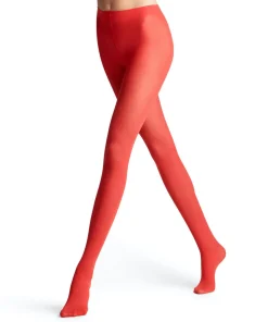 FALKE Matt Deluxe 30 DEN dames panty, scarlet
