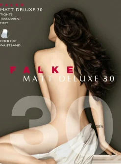 FALKE Matt Deluxe 30 DEN dames panty, powder