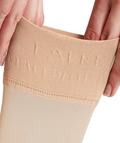 FALKE Matt Deluxe 20 DEN dames kniekousen, beige (crystal)