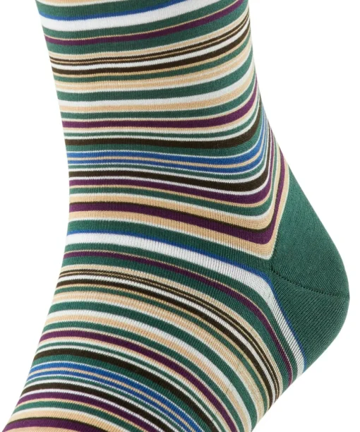 FALKE Microblock heren kniekousen, groen (hunter green)