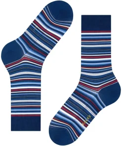 FALKE Microblock herensokken, blauw (royal blue)