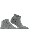 FALKE Multispot dames sneakersokken, grijs (m.grey mel)