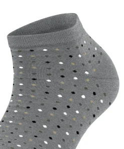 FALKE Multispot dames sneakersokken, grijs (m.grey mel)