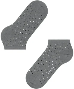 FALKE Multispot dames sneakersokken, grijs (m.grey mel)