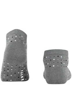 FALKE Multispot dames sneakersokken, grijs (m.grey mel)