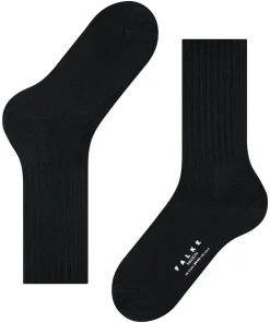 FALKE Nelson herensokken, zwart (black)