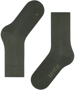 FALKE New York damessokken, olijfgroen (military)