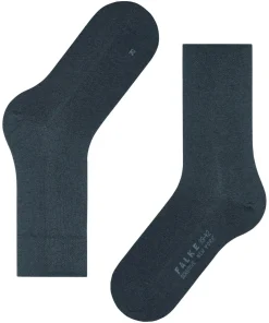 FALKE New York damessokken, donkerblauw (navy mel.)