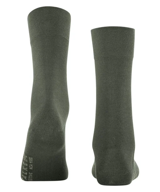 FALKE New York damessokken, olijfgroen (military)