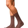 FALKE No. 2 Finest Cashmere herensokken, bruin (teak melange)