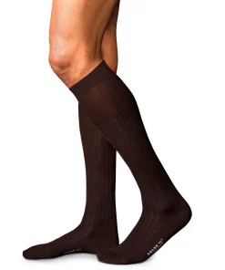 FALKE No. 2 Finest Cashmere heren kniekousen, bruin (brown)