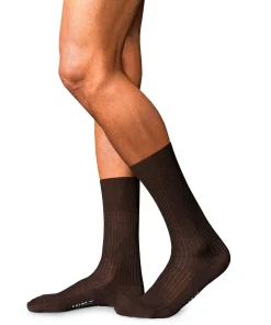 FALKE No. 7 Finest Merino herensokken, bruin (brown)