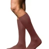 FALKE No. 13 Finest Piuma Cotton heren kniekousen, bruin (rust)