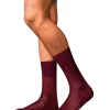 FALKE No. 10 Pure Fil d Ecosse herensokken, rood (barolo)