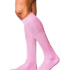 FALKE No. 10 Pure Fil d Ecosse herensokken, roze (peony)
