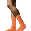 FALKE No. 10 Pure Fil d'Ecosse herensokken, oranje (fire)