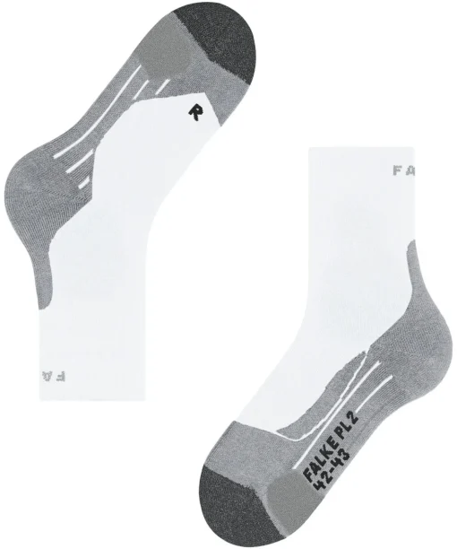 FALKE PL2 heren padel sokken, wit (white-mix)