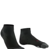 FALKE PL2 Short dames padel sokken, zwart (black)