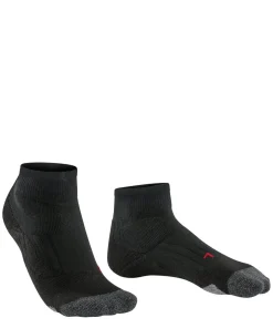 FALKE PL2 Short dames padel sokken, zwart (black)