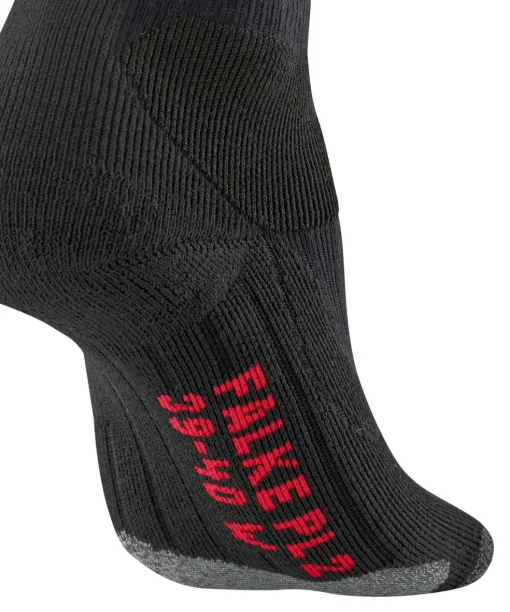 FALKE PL2 Short dames padel sokken, zwart (black)
