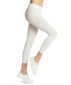 FALKE Pure Matt 50 DEN dames Capri, wit (white)
