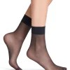 FALKE Pure Matt 20 DEN dames sokjes, marine blauw (marine)