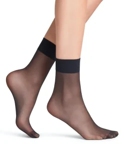 FALKE Pure Matt 20 DEN dames sokjes, marine blauw (marine)