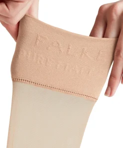 FALKE Pure Matt 20 DEN dames kniekousen, beige (cocoon)