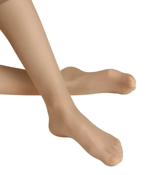 FALKE Pure Matt 20 DEN dames kniekousen, beige (powder)