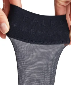 FALKE Pure Matt 20 DEN dames sokjes, marine blauw (marine)