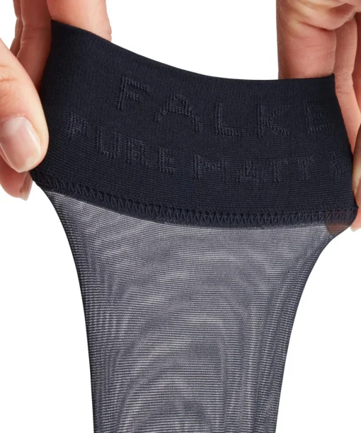 FALKE Pure Matt 20 DEN dames sokjes, marine blauw (marine)