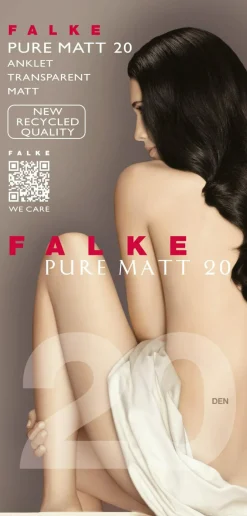 FALKE Pure Matt 20 DEN dames sokjes, beige (powder)