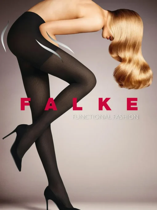 FALKE Rib Shaping 50 DEN dames panty, marine