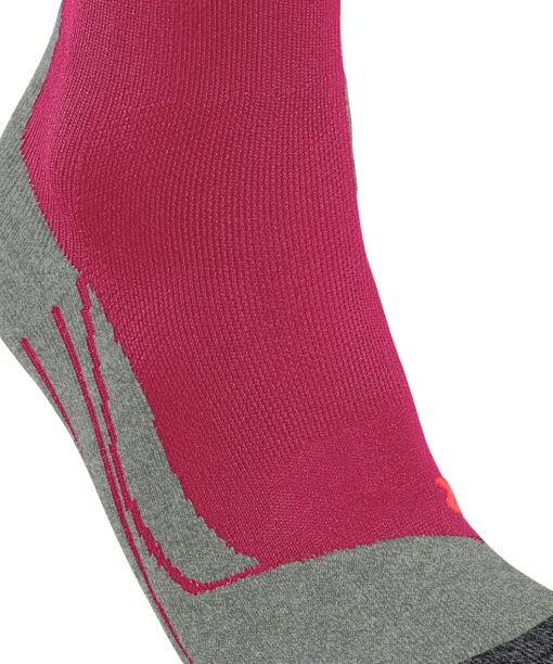 FALKE RU3 Comfort dames running sokken, grijs (rose/grey)