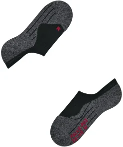 FALKE RU3 Comfort Invisible dames running kousenvoetjes, zwart (black-mix)