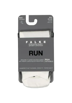 FALKE RU4 invisible heren hardoopsokken, wit (white-mix)