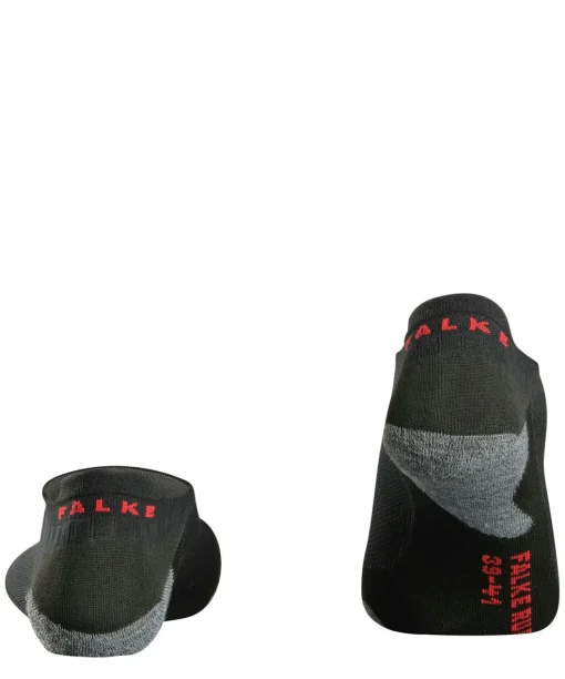 FALKE RU5 Race Invisible heren running kousenvoetjes, zwart (black-mix)